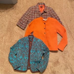 Women’s 80s/90s Tweed Wool Blazer Coats